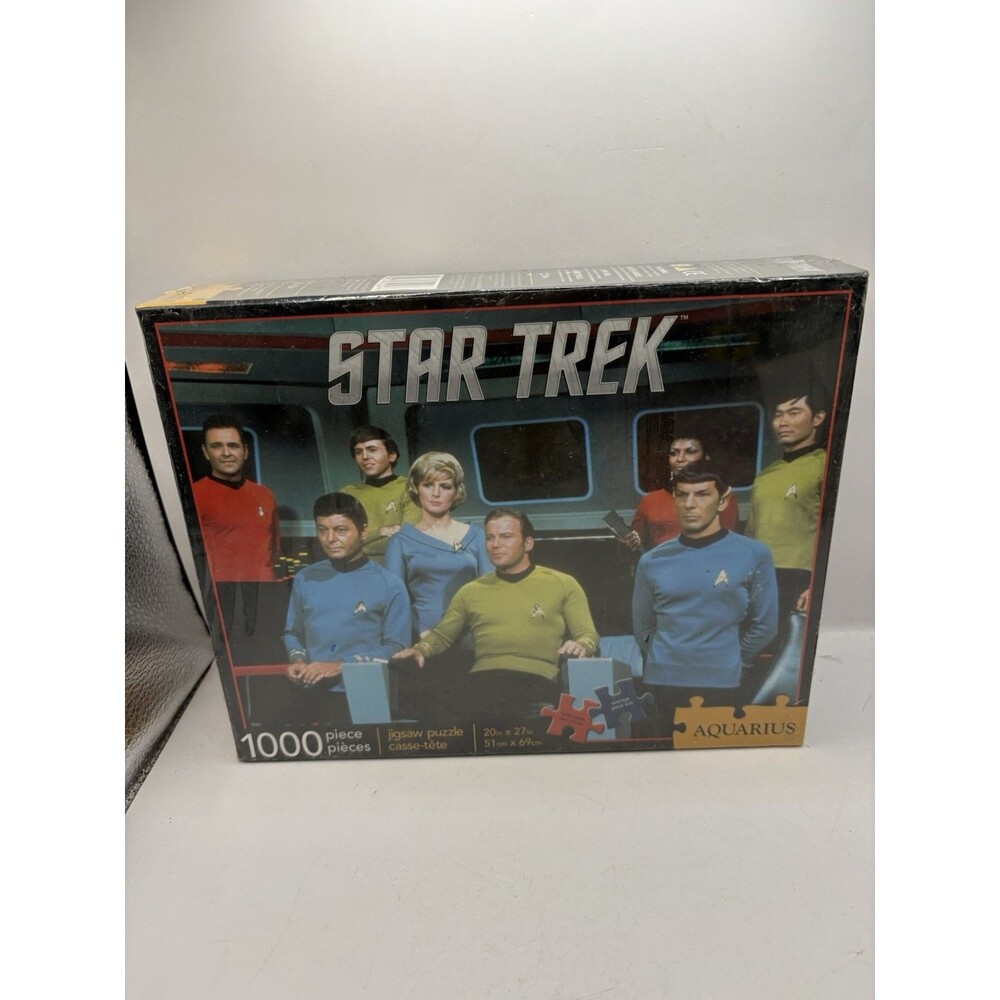 Star Trek 1000 Piece Jigsaw Puzzle by Aquarius 20" x 27" 65-286 Brand New Sealed
